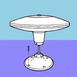 Vision Plus Status 350 Omni-Directional Antenna with VP2 TV Amplifier -Cheap Electrical Store 04 2085.2 42346.1633448124