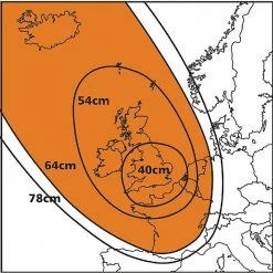 Vision Plus Focus 865 - 65cm Portable Satellite Dish 7 Vision Plus Focus 865 - 65cm Portable Satellite Dish -Cheap Electrical Store 64cm map 56111.1364478589