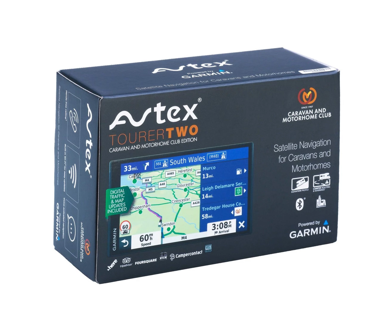 Avtex Tourer Two Sat Nav Caravan Club Edition 4 Avtex Tourer Two Sat Nav Caravan Club Edition - Image 2