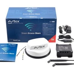 Avtex Router - 3G/4G/5G WiFi Internet Router & Antenna Kit - 12v