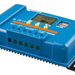 Victron Energy BlueSolar 5 Amp or 10 Amp PWM Charge Controller w/LCD Display & USB -Cheap Electrical Store BlueSolar PWM Charge Controller LCD USB 12 24V 10A left 05557.1640017751