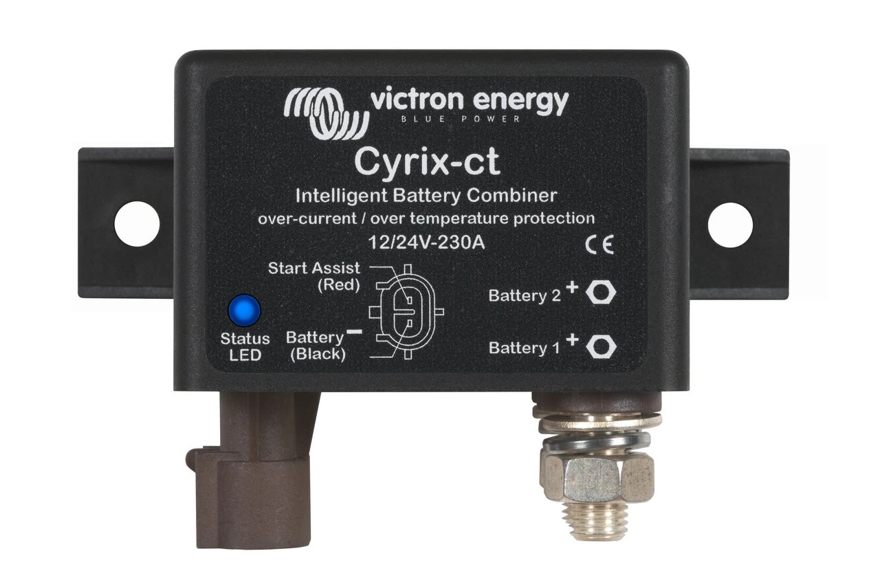Victron Energy Cyrix CT Intelligent Leisure Battery Combiner 3 Victron Energy Cyrix CT Intelligent Leisure Battery Combiner