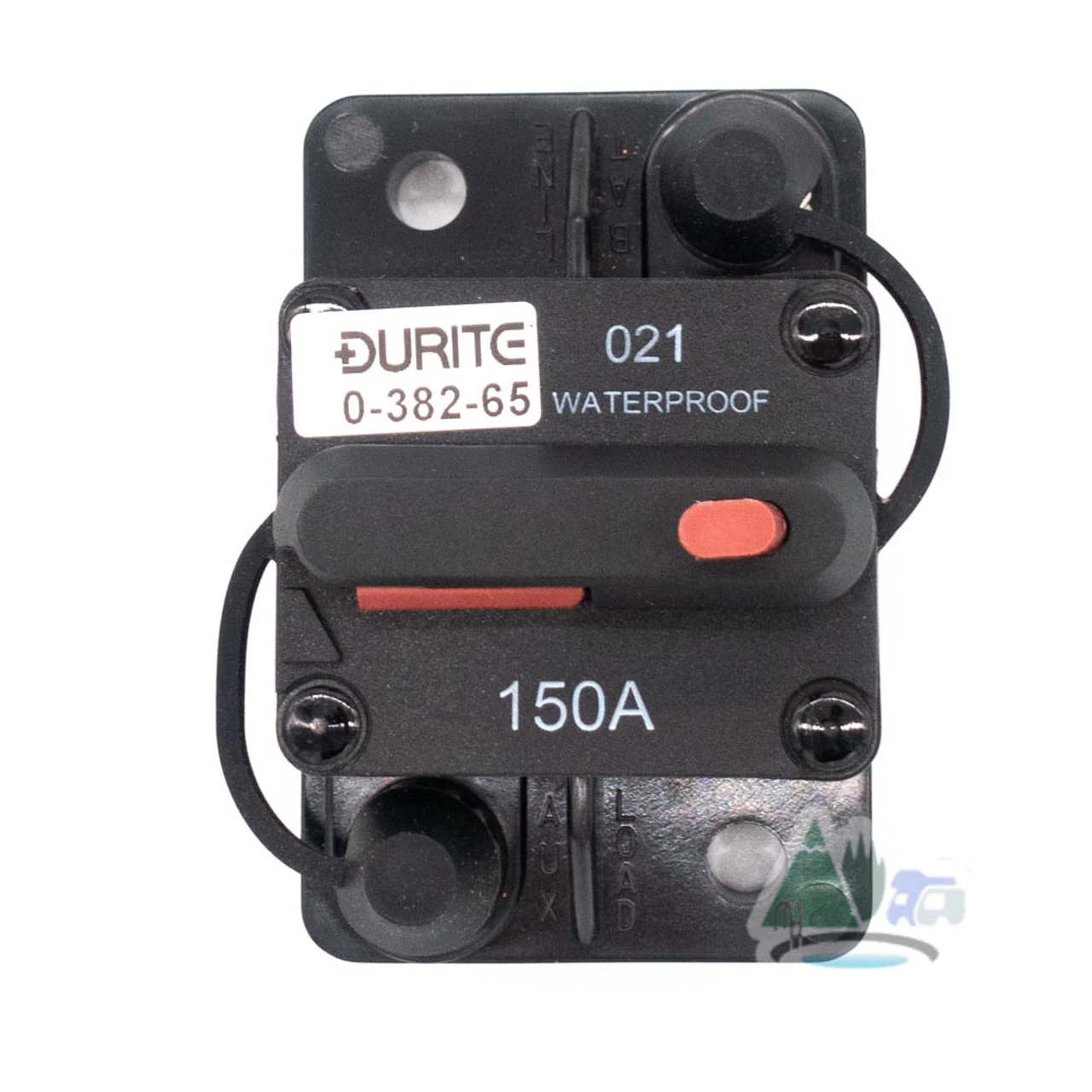 Durite 150A Flush Mount Circuit Breaker 12/24v 3 Durite 150A Flush Mount Circuit Breaker 12/24v