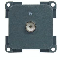 CBE Single TV Coaxial Outlet Aerial Socket