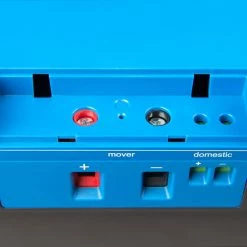 Victron Energy Peak Power Pack - 12.8V, 40AH, 512WH LiFePO4 Battery with Mains Charger and Solar/Alternator Charging -Cheap Electrical Store PPP connections front 87229.1639060240