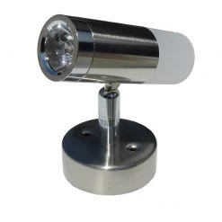 Rear Glow Surface Mounted Switched 12v LED Caravan Spot Light
