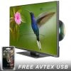 Avtex M219DRS PRO 12v LED TV Freeview HD DVD SAT HD REC Caravan Motorhome TV -Cheap Electrical Store avtex 219drs 88883.1660206958