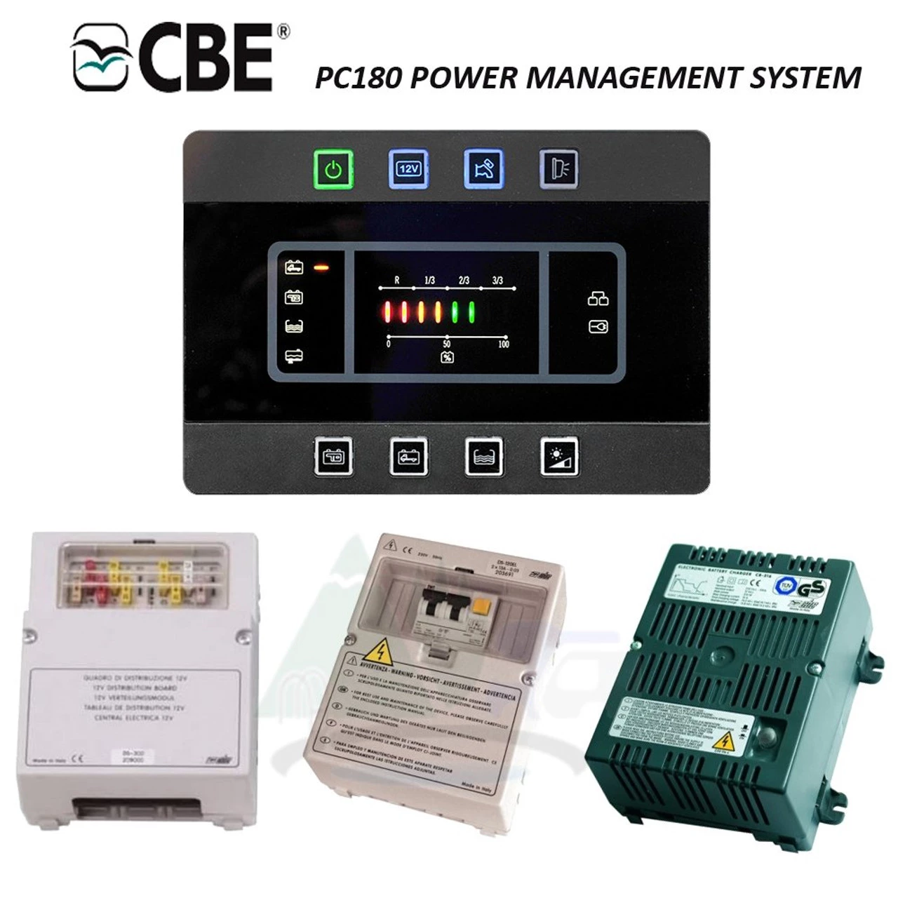 CBE PC 180 Campervan Power Management System 3 CBE PC 180 Campervan Power Management System