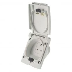 Bullfinch Outdoor Electric Socket Outlet Point for Campervans, Caravans and Motorhomes