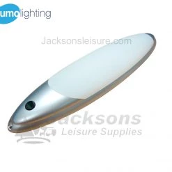 Lumo LED42 Satin Ellipse Oval 12v LED Caravan Light