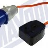 Maypole 230v UK Trailing Socket Caravan Site Mains Adapter -Cheap Electrical Store may 90689.1538134399