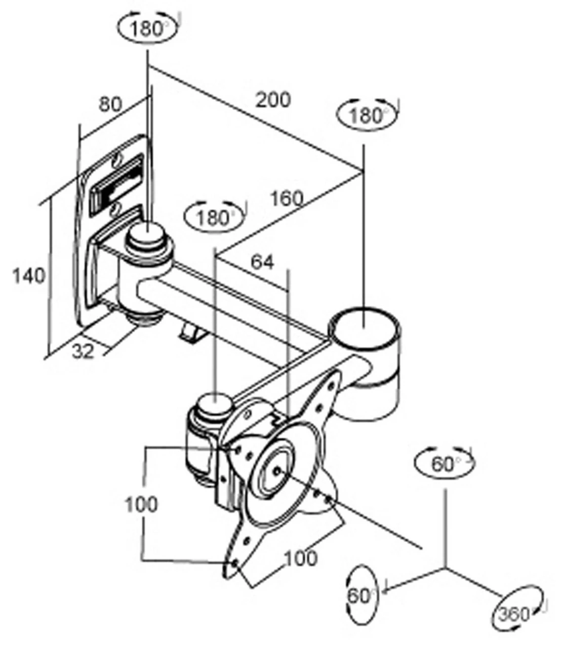 Svensen SV9.0 Quick Release Caravan Motorhome Television Bracket 4 Svensen SV9.0 Quick Release Caravan Motorhome Television Bracket - Image 2