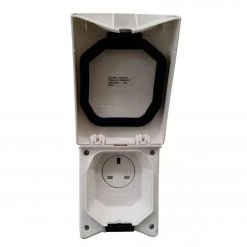 Truma Caravan or Motorhome 230V Mains Outlet in White