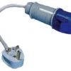 Maypole UK Camping Conversion Lead - Plug -Cheap Electrical Store ukplug 71752.1362067441