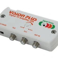 Vision Plus VP 4 Digital TV Amplifier with Signal Finder